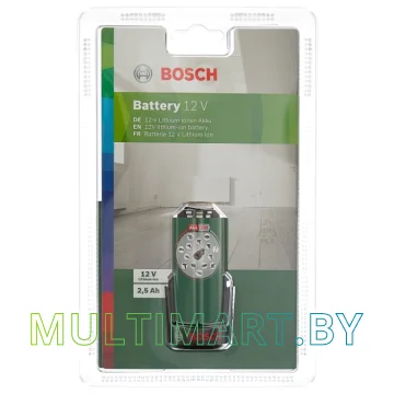 Аккумулятор Bosch 1600A00H3D (12В/2.5 а*ч) картинка 3